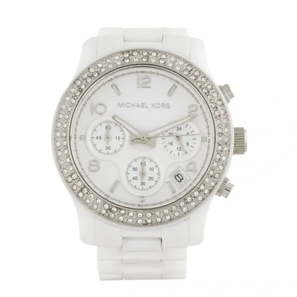 Michael Kors | Accessories | Michael Kors White And Silver  display picture 3